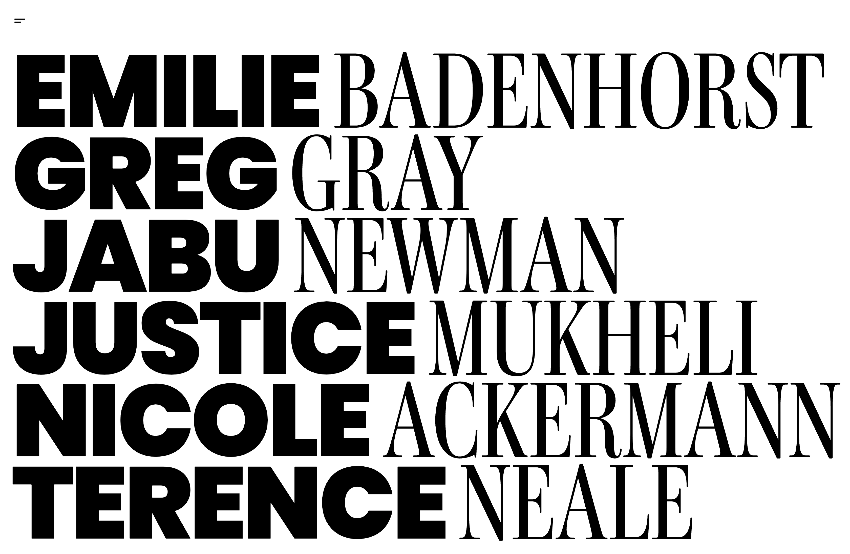 Dynamic text with two fonts
