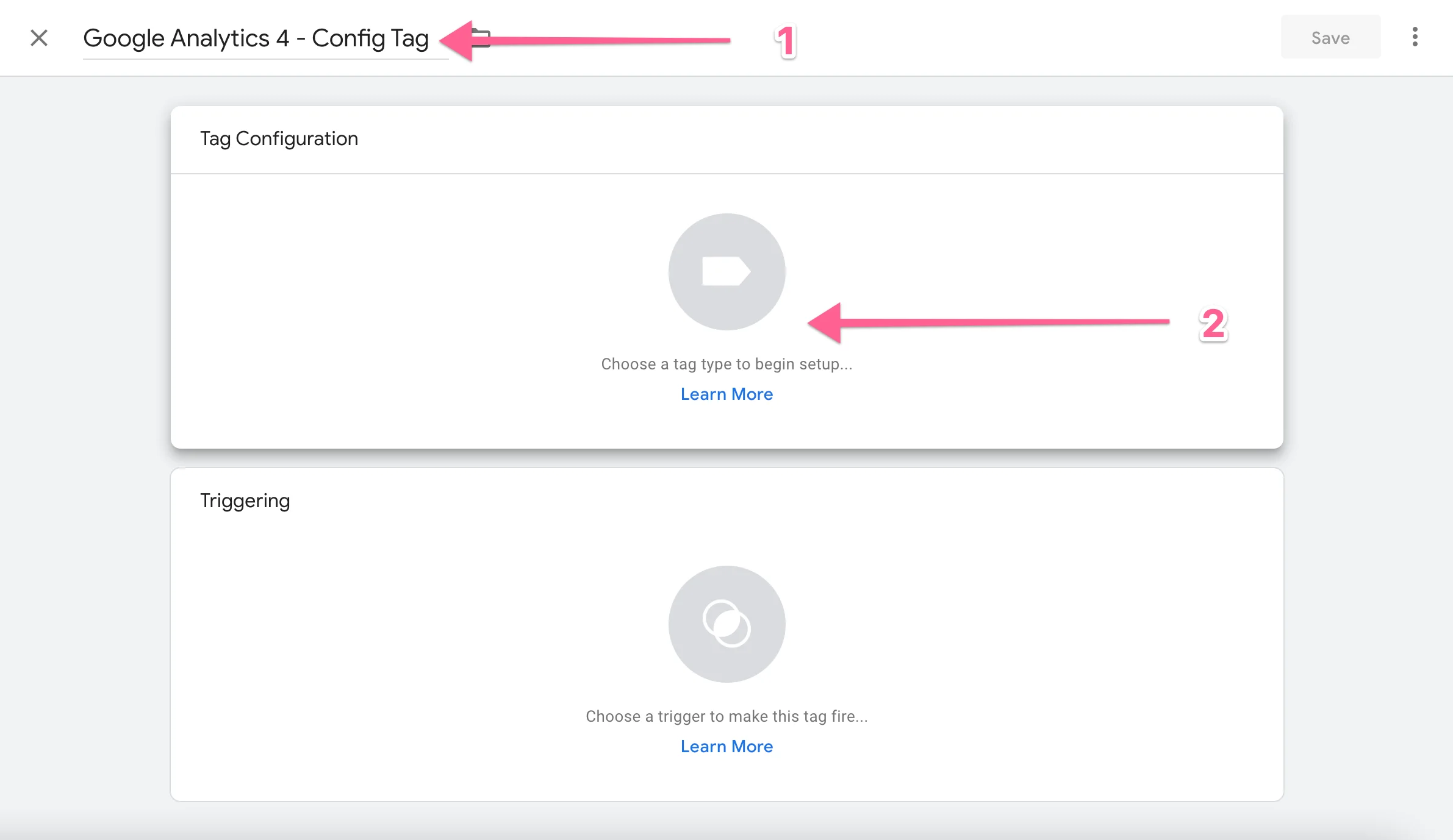 Adding new GA4 Tag in Google Tag Manager