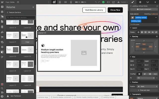Relume Chrome Extension