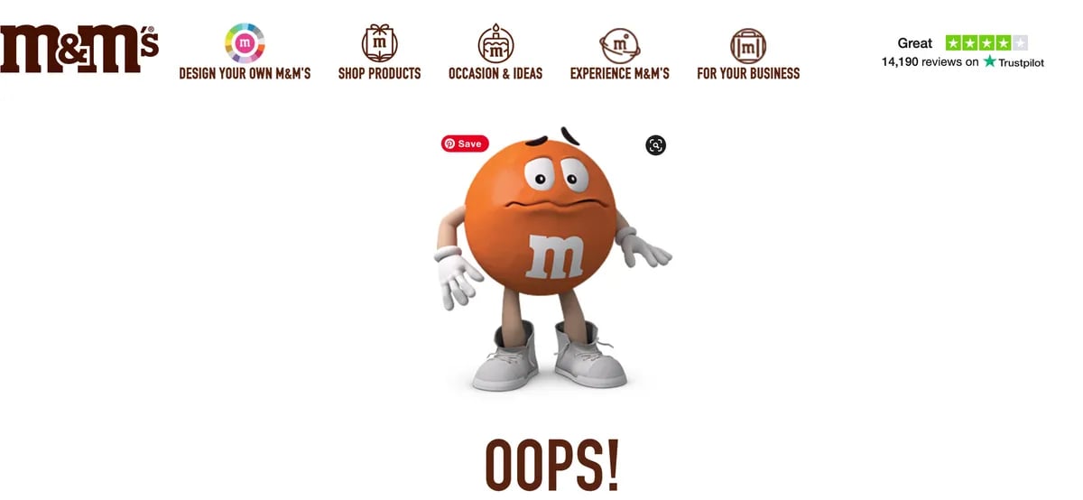 M&M 404
