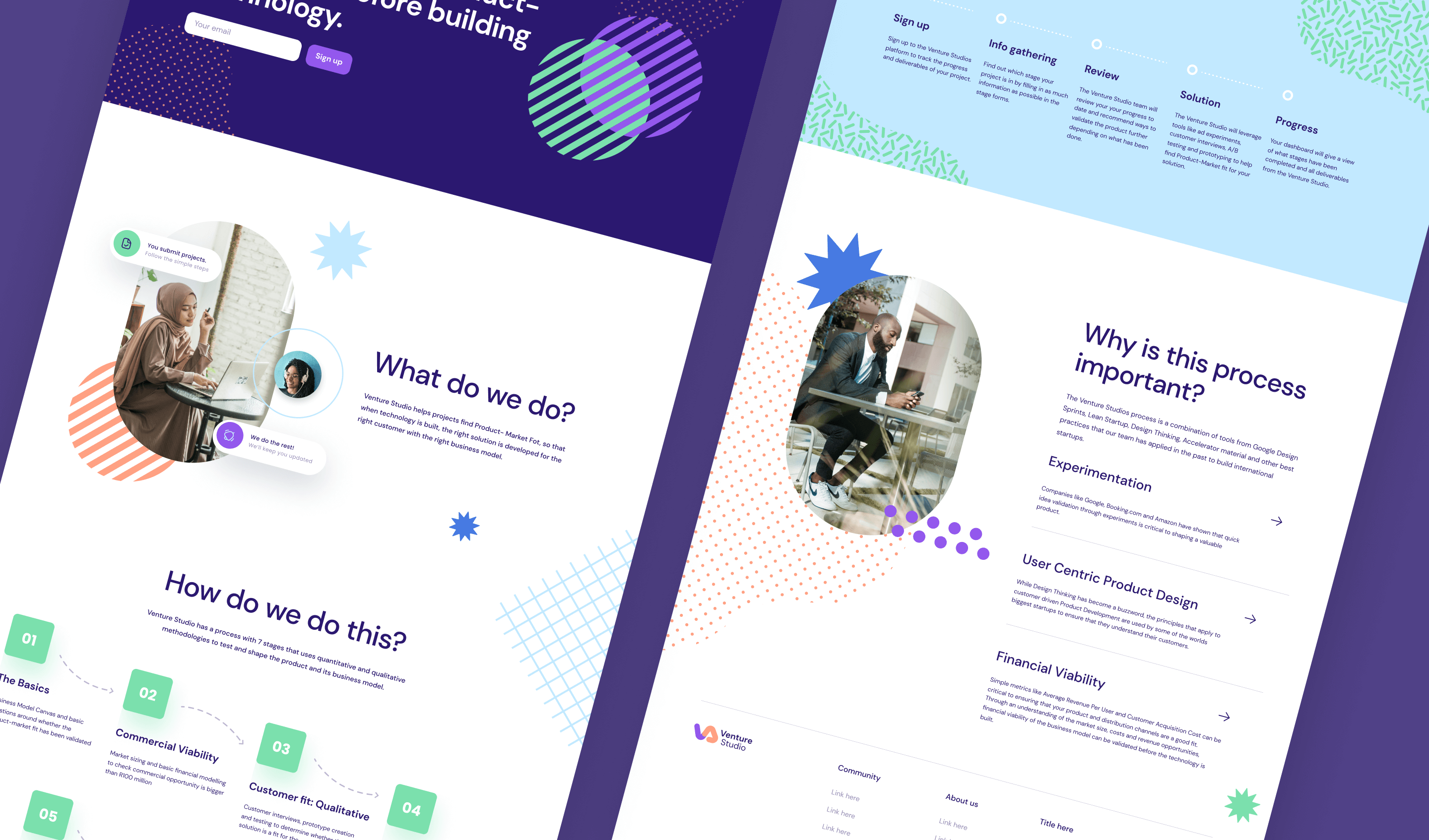 Venture Studio Homepage