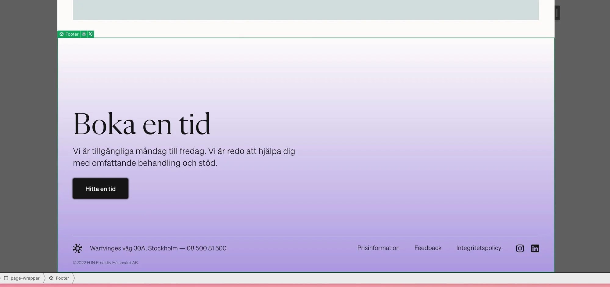 Dynamic CMS powered background gradient applied in Webflow using the CMS