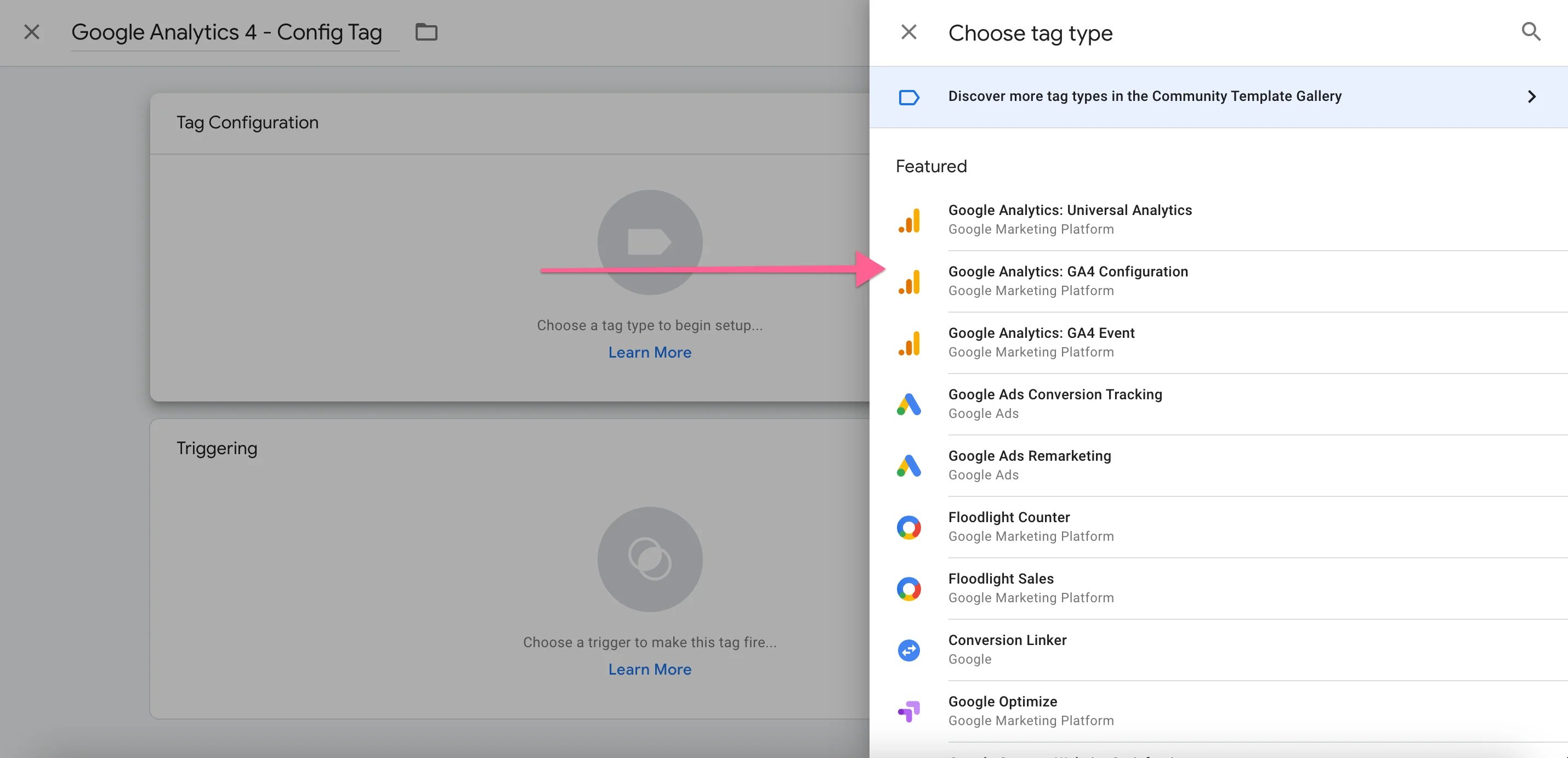 Google Analytics GA4 Configuration Tag