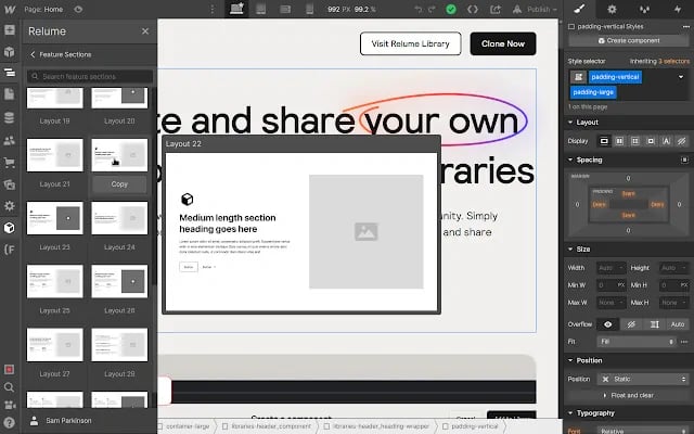 Relume Chrome Extension