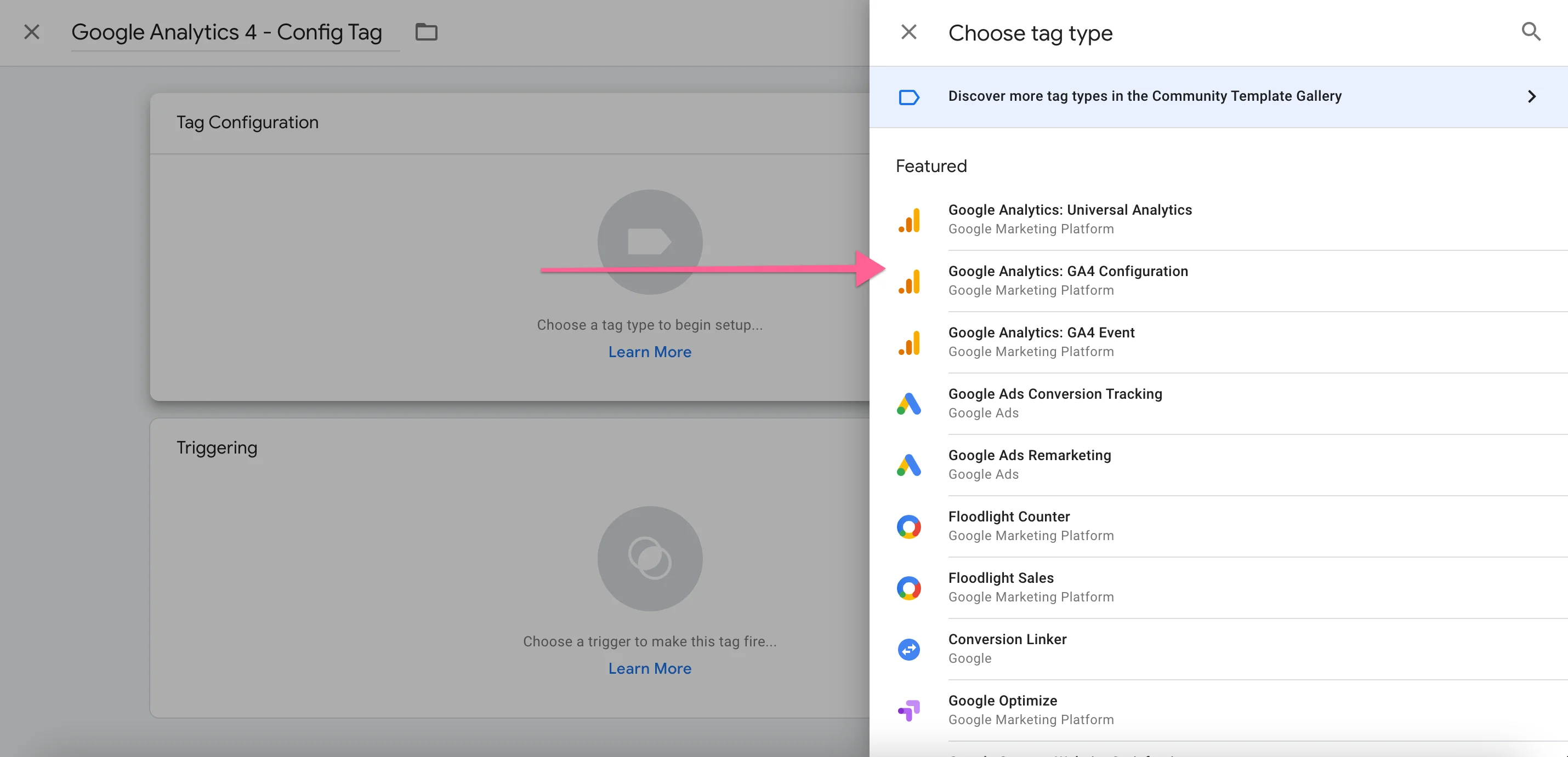 Google Analytics GA4 Configuration Tag