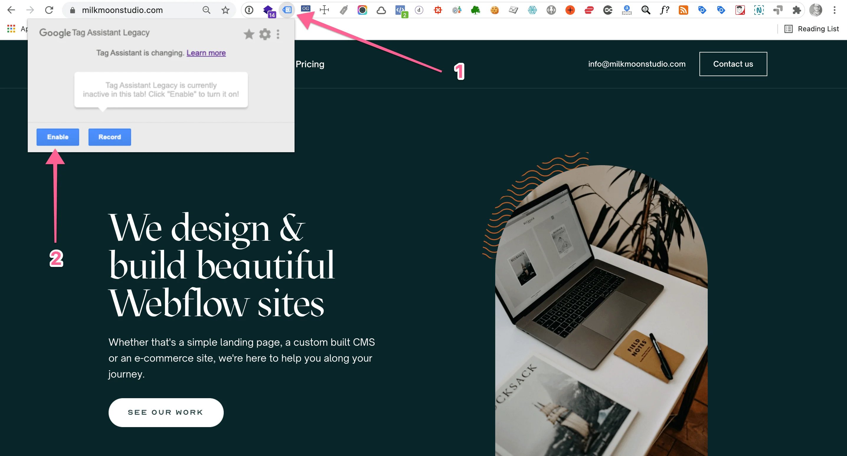 Google Tag Manager Legacy Assistant