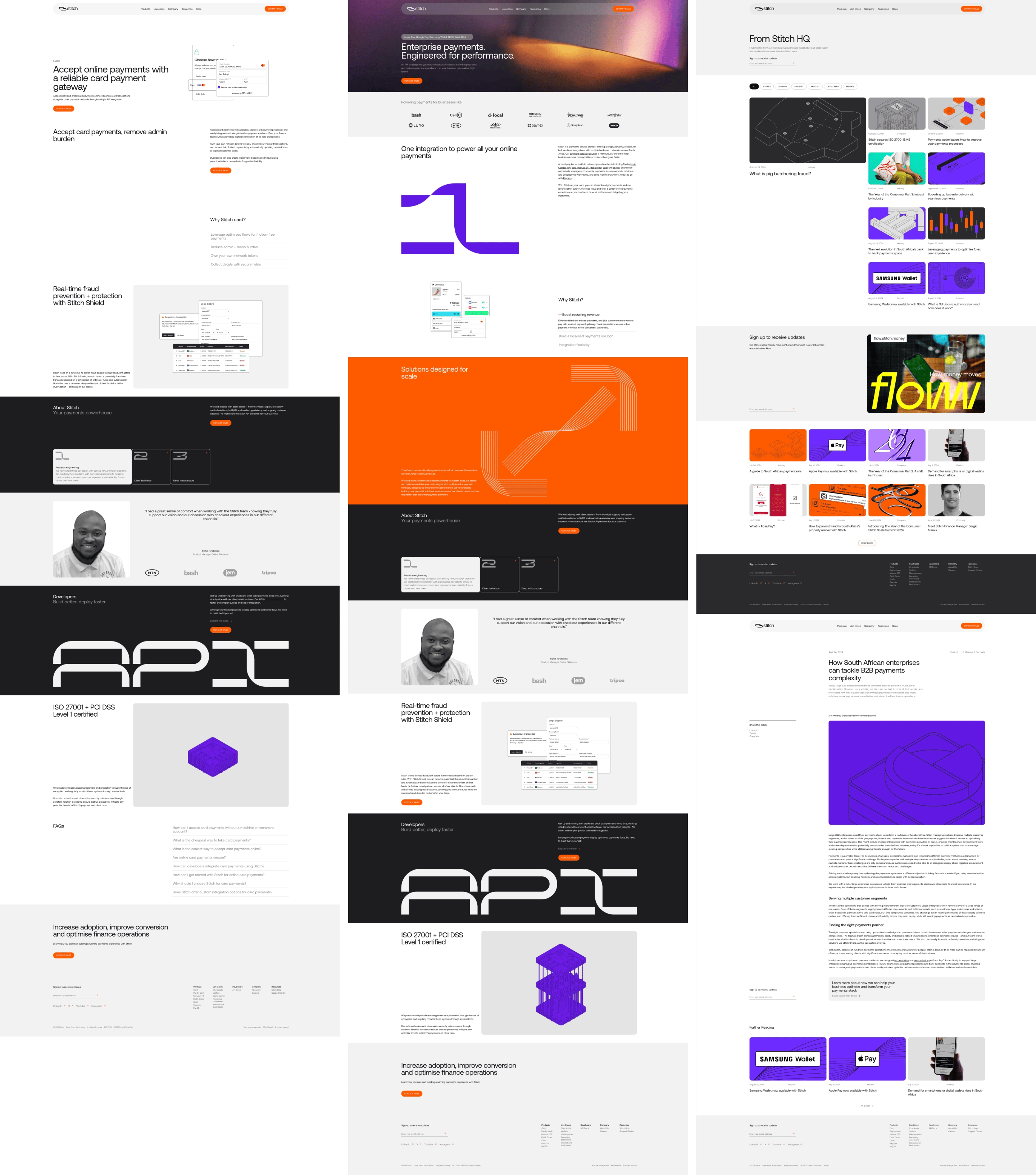 Stitch money site built by Milk Moon Studio