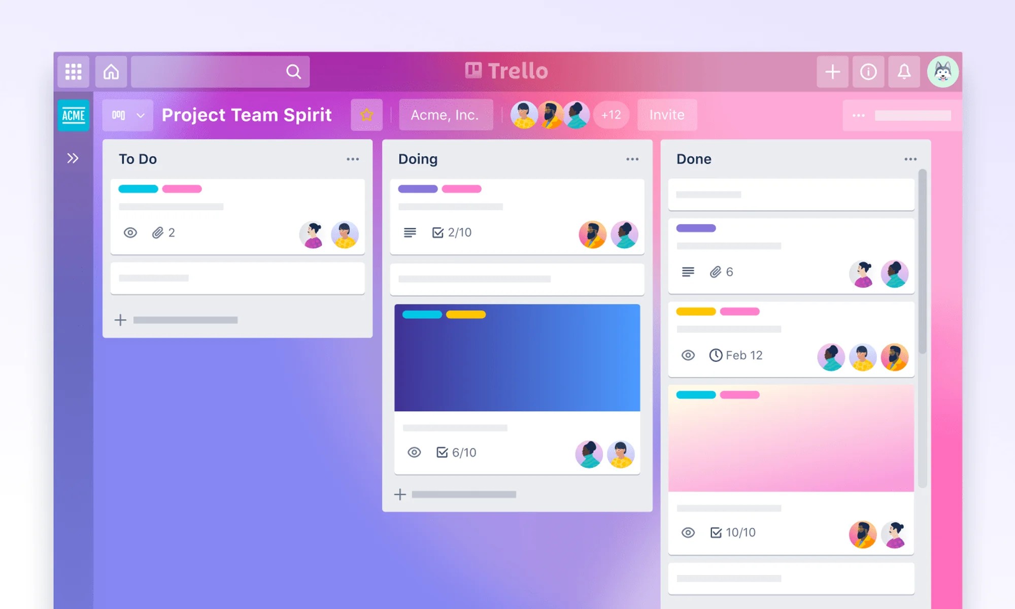 Trello, efficient project management.