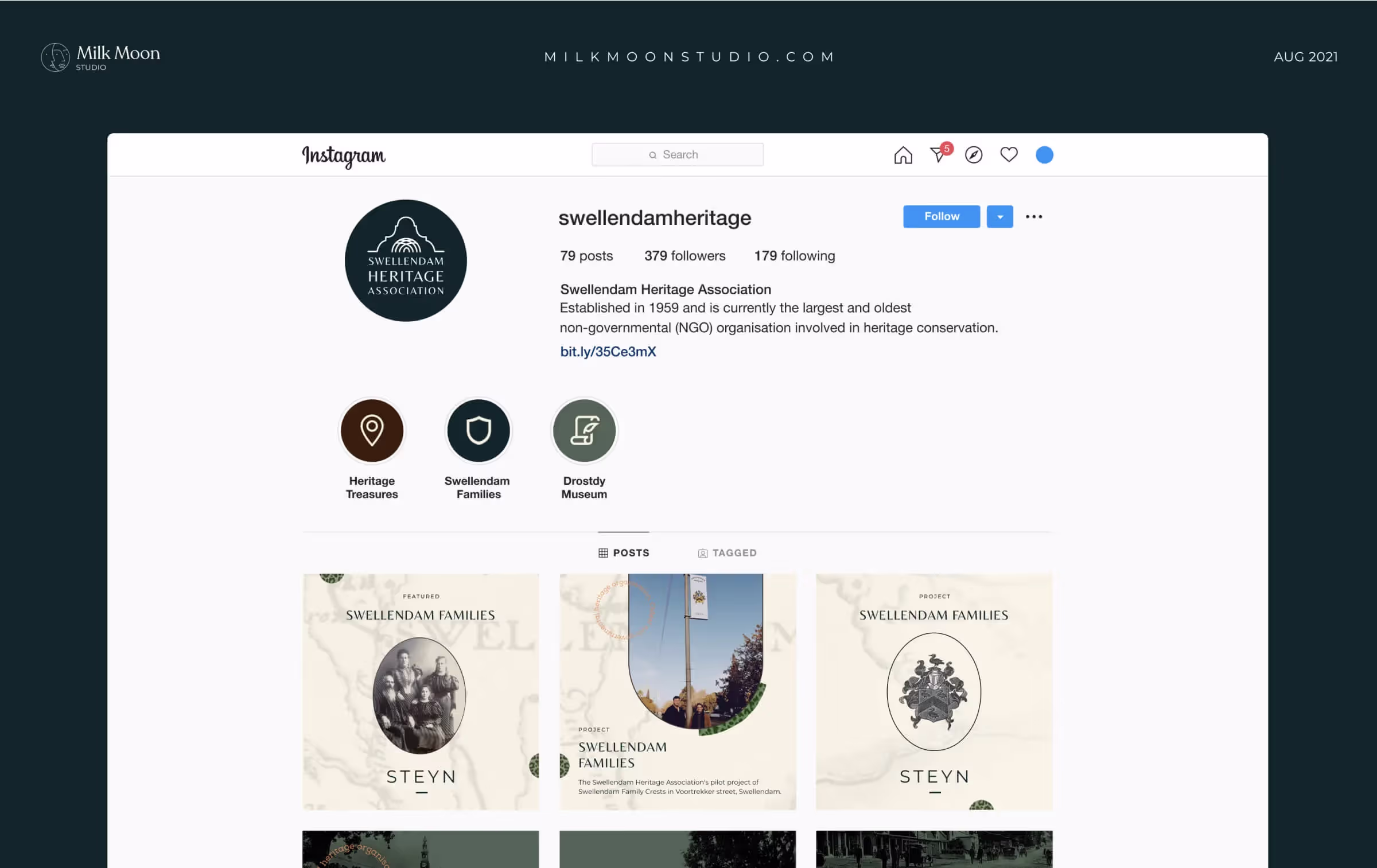 Instagram by Milk Moon